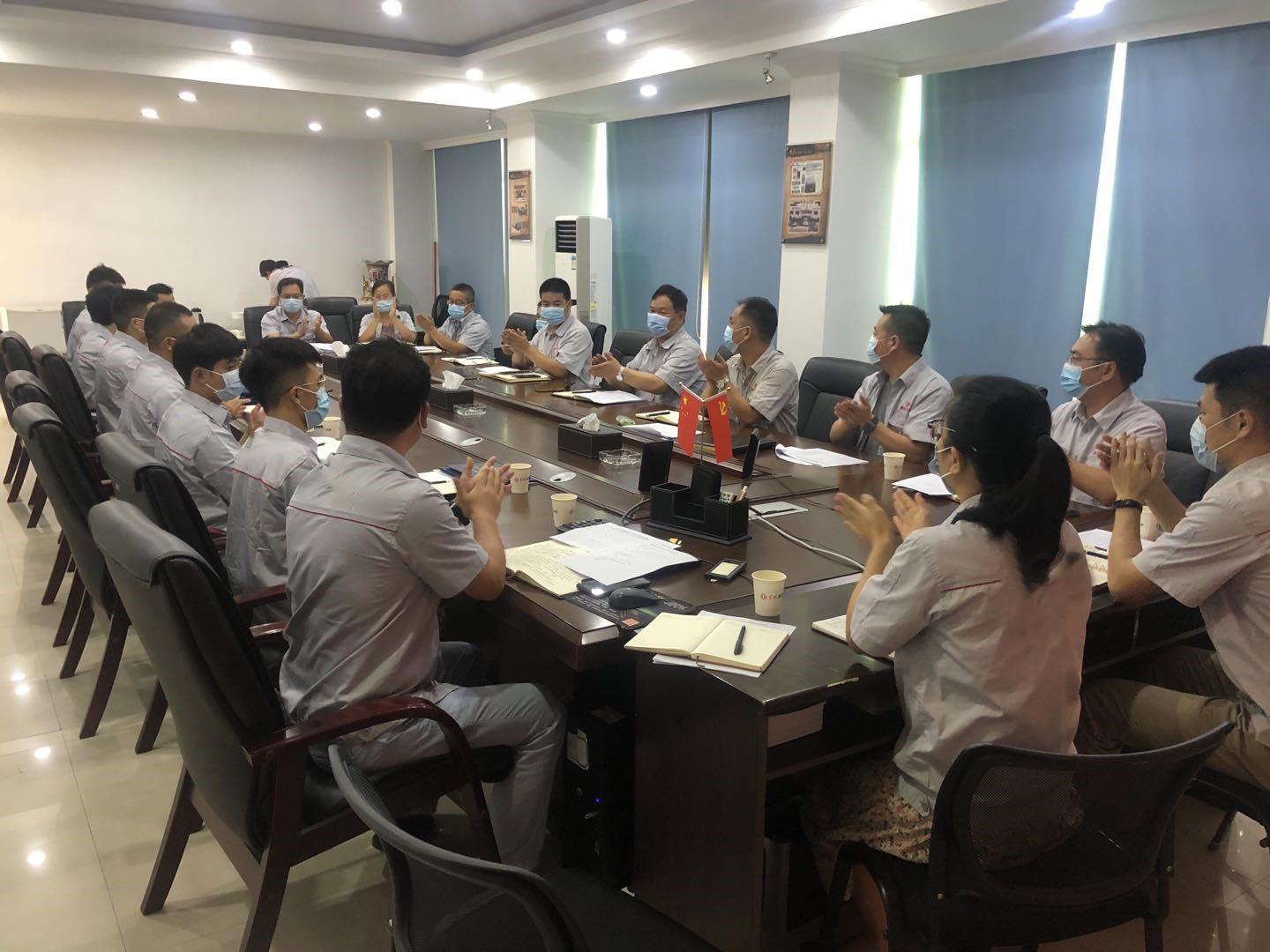 常州送料機廠歡迎會 常州送料機廠歡迎會