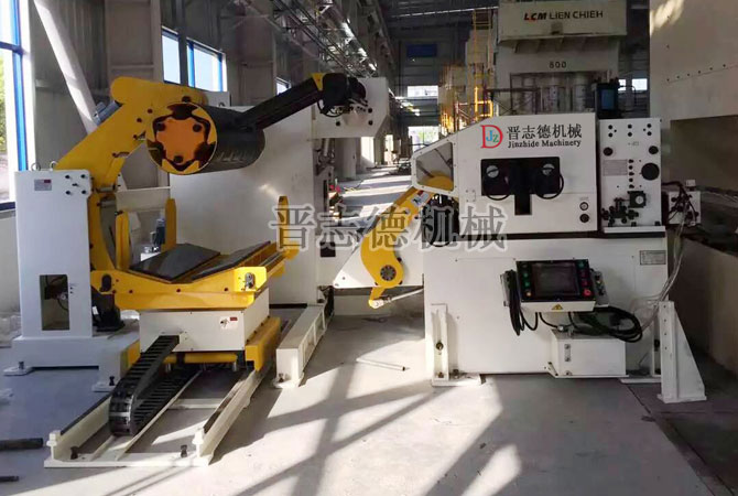 配液壓剪切裝置三合一送料機 配液壓剪切裝置三合一送料機