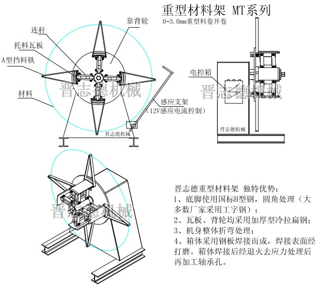 重型材料架結(jié)構(gòu) 重型材料架結(jié)構(gòu)