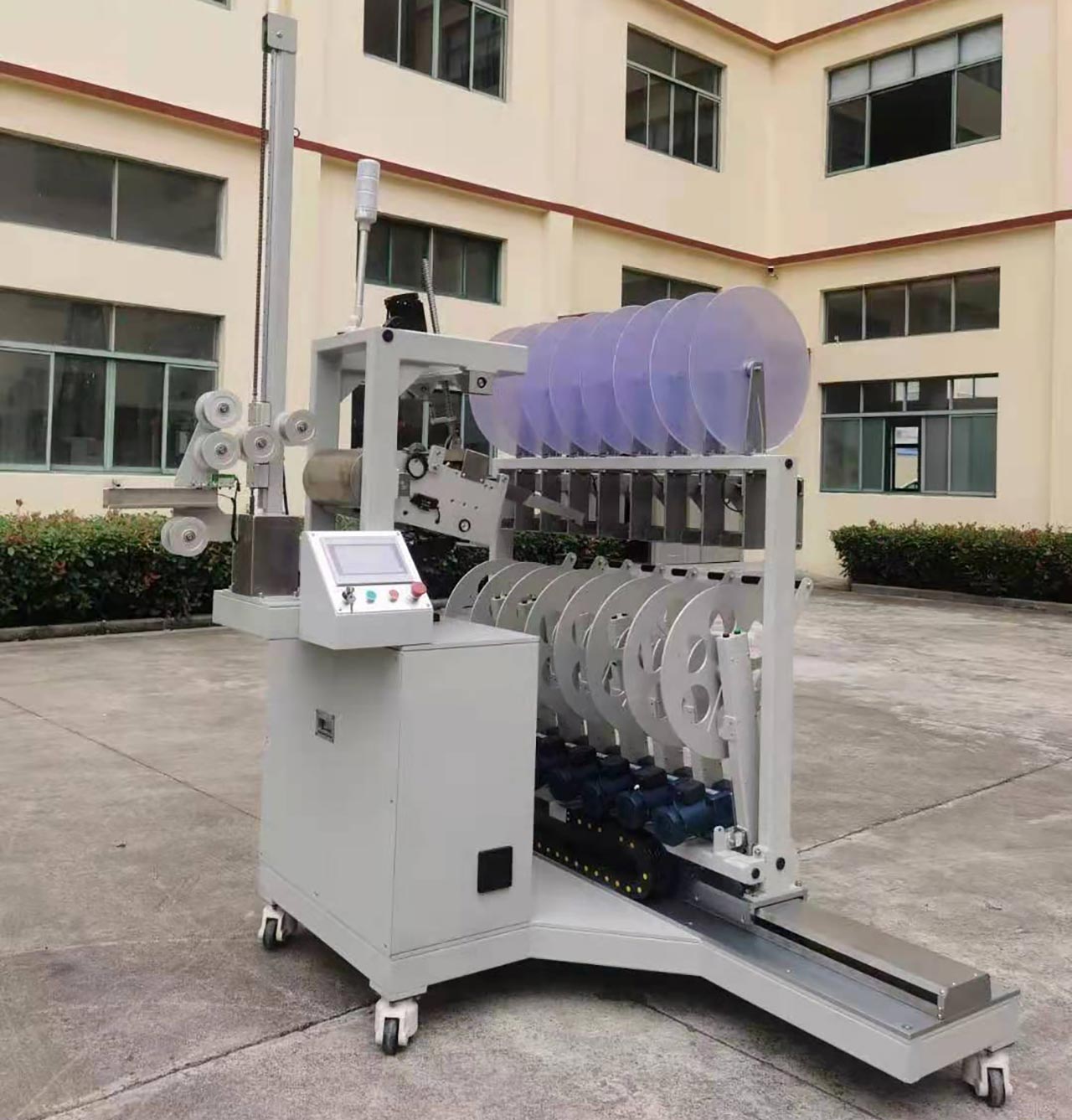 浙江自動換盤收料機 浙江自動換盤收料機