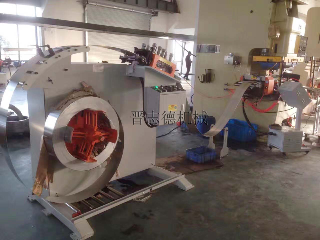 精密二合一整平機配NC送料機 精密二合一整平機配NC送料機