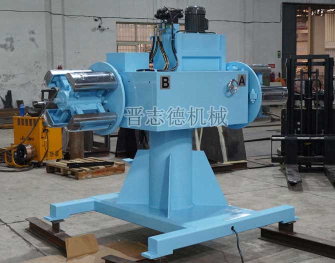 雙頭材料架側面 雙頭材料架側面